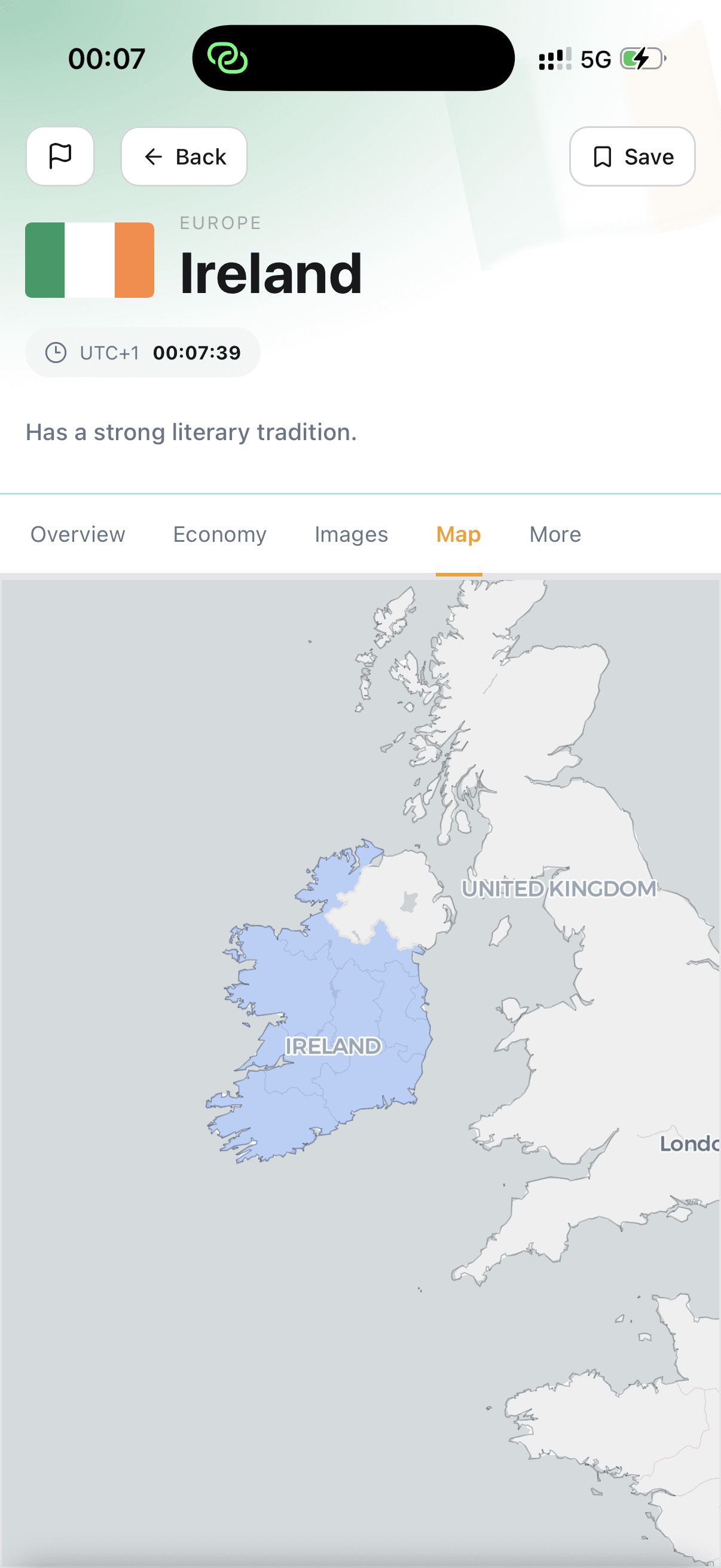Mapyx interactive country map